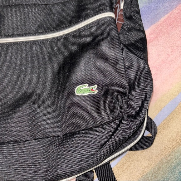 Lacoste Black Backpack - Picture 4 of 9